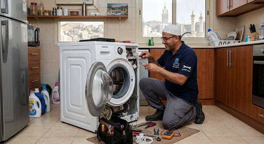 خبير صيانة غسالات مكة