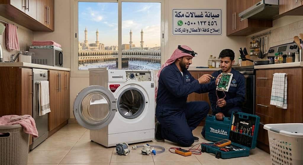صيانة غسالات مكة