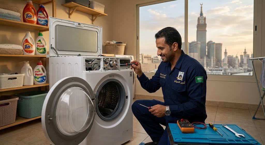 اتصل بنا صيانة غسالات مكة شركة أمين
